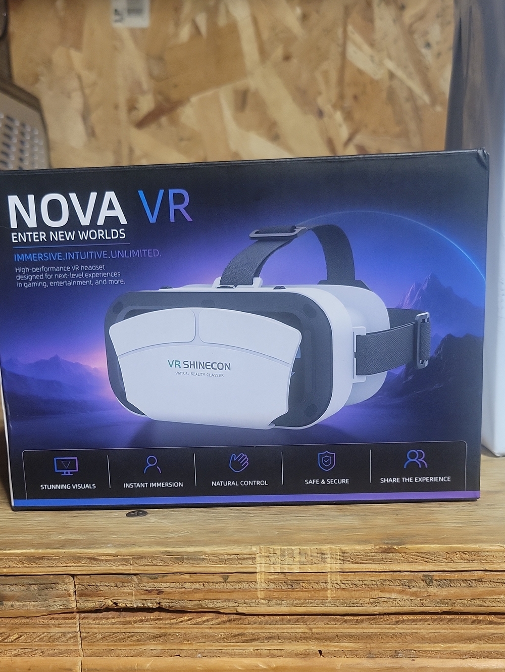 Shinecon Nova VR Headset - White